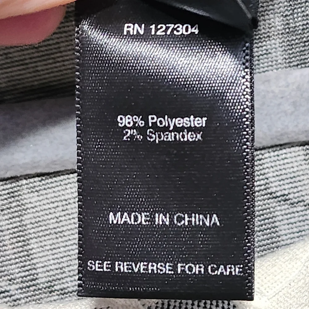 ALI MILES Tunic Womens Medium Ivory Black Jacquard Quiet Luxury Abstract Artsy - Picture 11 of 12